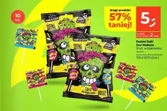 Dealz Kwaśne lizaki Sour Madness oferta