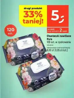 Dealz Chusteczki nawilżane Pure oferta