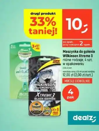 Dealz Maszynka do golenia Wilkinson Xtreme 3 oferta