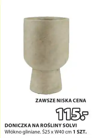 JYSK DONICZKA NA ROŚLINY SOLVI oferta