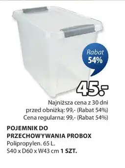 JYSK POJEMNIK DO PRZECHOWYWANIA PROBOX oferta