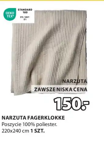 JYSK NARZUTA FAGERKLOKKE oferta