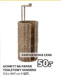 JYSK UCHWYT NA PAPIER TOALETOWY VANSBRO oferta