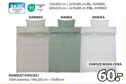 JYSK KOMPLET POŚCIELI oferta