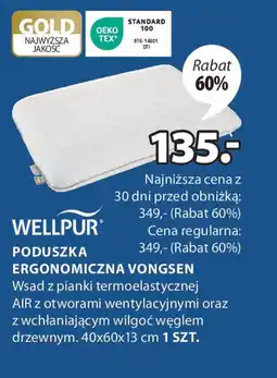 JYSK PODUSZKA ERGONOMICZNA VONGSEN oferta