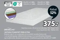 JYSK MATERAC PIANKOWY EMBLA PF80 oferta