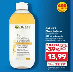 Kaufland Płyn micelarny Garnier oferta