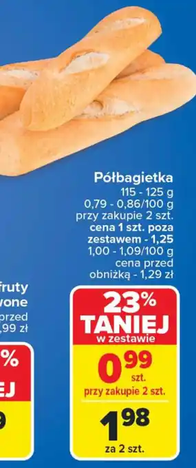 Carrefour Półbagietka oferta