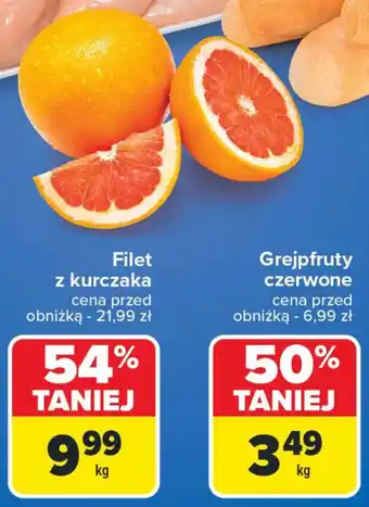 Carrefour Grejpfruty czerwone oferta