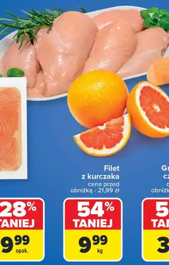 Carrefour Filet z kurczaka oferta