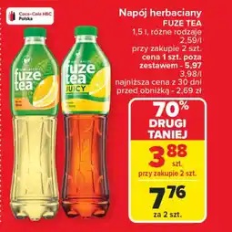 Carrefour Napój herbaciany FUZE TEA oferta