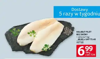 Selgros HALIBUT FILET BEZ SKÓRY oferta