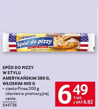 Selgros SPÓD DO PIZZY W STYLU AMERYKAŃSKIM, WŁOSKIM oferta