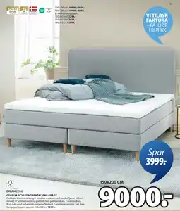 JYSK OSAELVA GC10 KONTINENTALSENG GRÅ-27 oferta