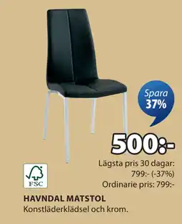 JYSK HAVNDAL MATSTOL oferta