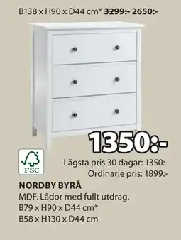 JYSK NORDBY BYRÅ oferta