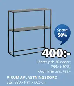 JYSK VIRUM AVLASTNINGSBORD oferta