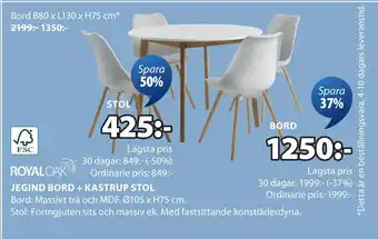 JYSK JEGIND BORD oferta