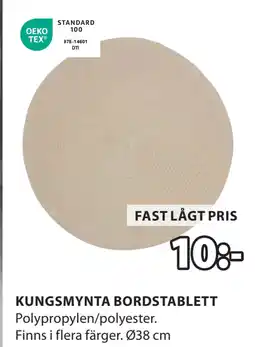 JYSK KUNGSMYNTA BORDSTABLETT oferta