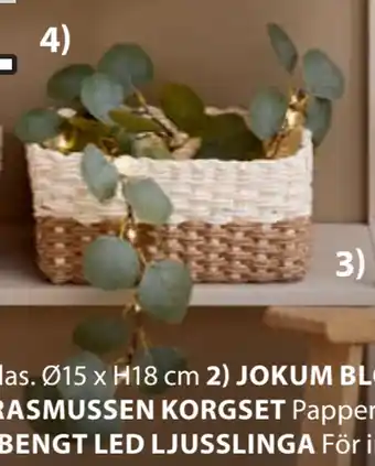 JYSK BENGT LED LJUSSLINGA oferta