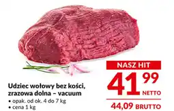 Makro Udziec wołowy bez kości, zrazowa dolna oferta