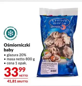 Makro Ośmiorniczki baby oferta