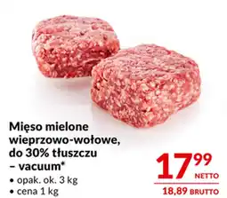 Makro Mięso mielone wieprzowo-wołowe, do 30% tłuszczu oferta