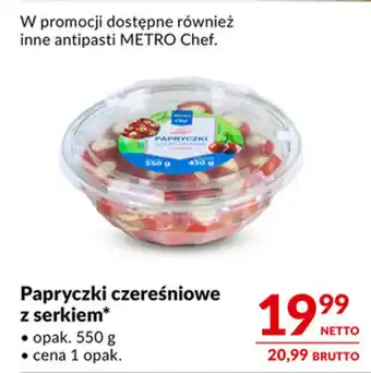 Makro Papryczki czereśniowe z serkiem oferta