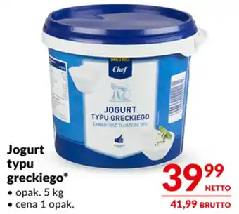 Makro Jogurt typu greckiego oferta