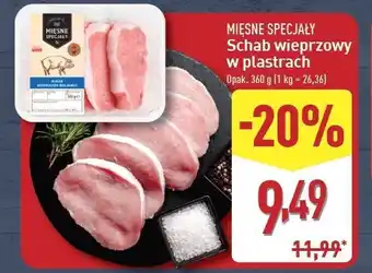 ALDI Schab wieprzowy bez kości Mięsne specjały zawsze świeże (aldi) oferta