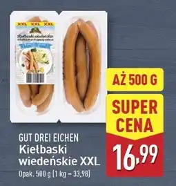 ALDI Kiełbaski wiedeńskie xxl Gut drei eichen oferta