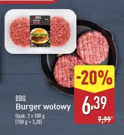 ALDI Burger wołowy BBQ (MIĘSO) oferta