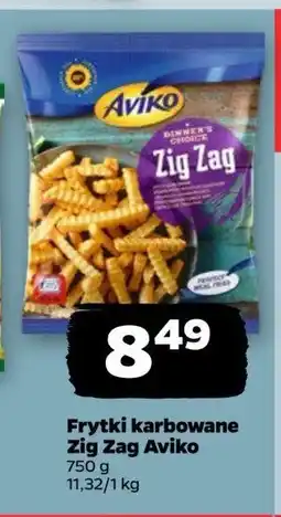 Netto Frytki karbowane Aviko zig zag oferta