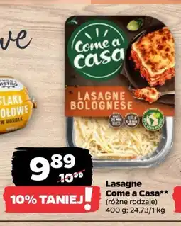 Netto Lasange bolonese Come a casa oferta