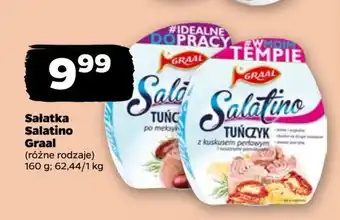 Netto Tuńczyk z kuskusem perłowym i suszonymi pomidorami Graal salatino oferta