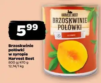 Netto Brzoskwinie połówki w syropie Harvest best oferta