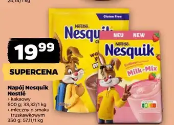 Netto Napój truskawkowy Nesquik oferta