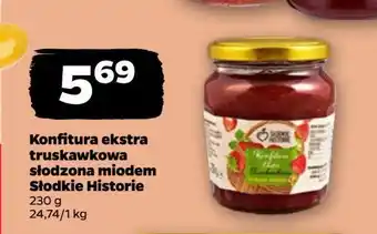 Netto Konfitura ekstra truskawkowa Słodkie historie oferta