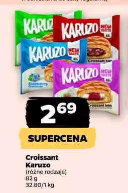 Netto Croissant z nadzieniem wiśnia i śmietanka Karuzo oferta