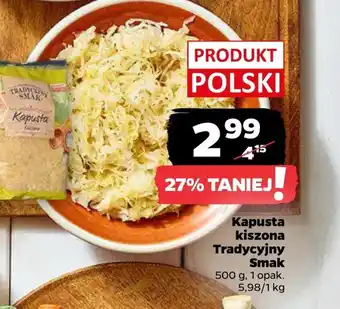 Netto Kapusta kiszona Tradycyjny Smak oferta