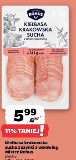 Netto Kiełbasa Mistrz Rohus oferta