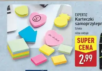 ALDI Karteczki samoprzylepne serca Expertiz oferta