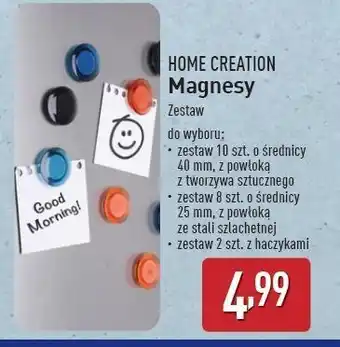 ALDI Magnesy z haczykami Home Creation oferta