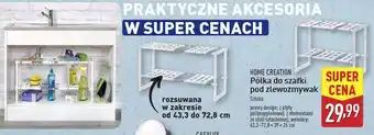 ALDI Półka pod zlewozmywak Home Creation oferta