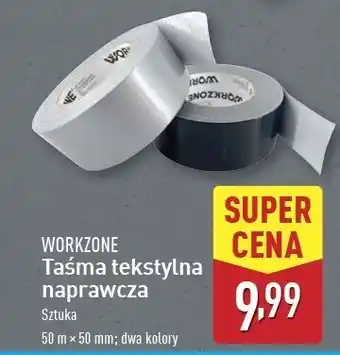 ALDI Taśma naprawcza 50 m x mm Workzone oferta