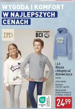 ALDI Bluza outdoorowa dziewczęca 86/92-134/140 L&D oferta