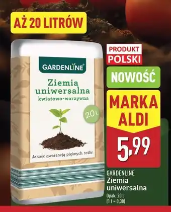 ALDI Ziemia uniwersalna Gardenline oferta