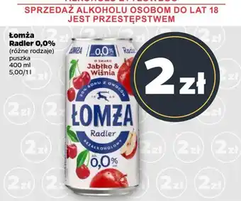 Netto Piwo Łomża Radler 0.0% Jabłko-Wiśnia oferta