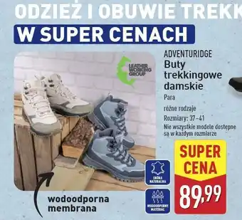 ALDI Buty trekkingowe damskie 37-41 Adventuridge oferta