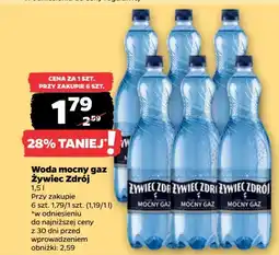 Netto Woda mocny gaz Żywiec Zdrój oferta